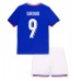 Maillot de foot France Olivier Giroud #9 Domicile vêtements enfant Europe 2024 Manches Courtes (+ pantalon court)